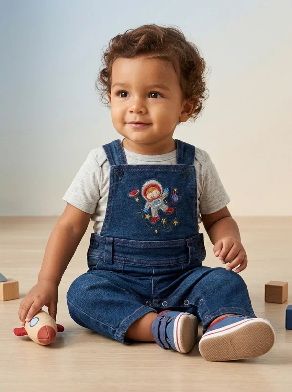 Overol en Jean para Niño Bebé - Ropa para bebé y niños en Paquita Sport Colombia