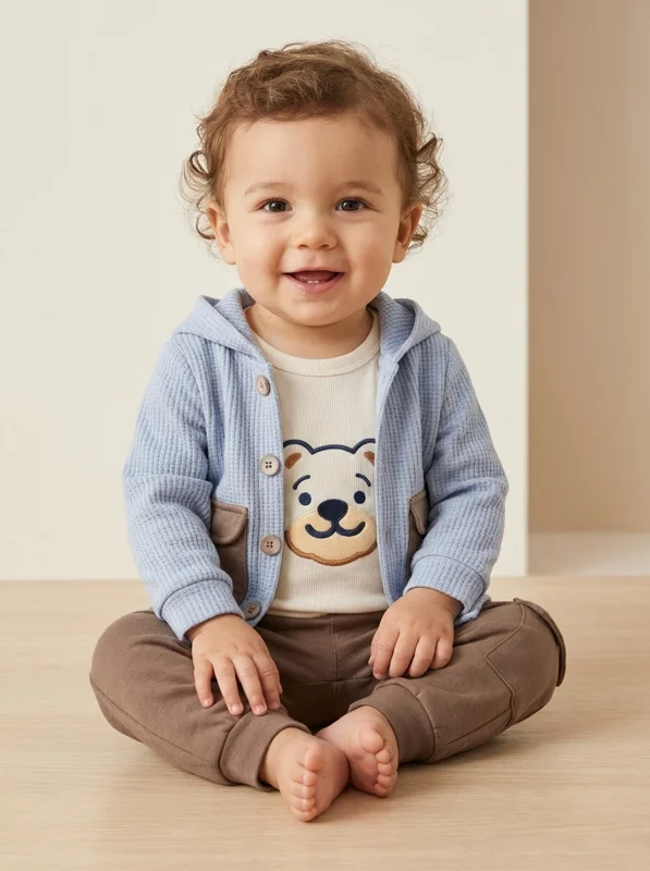 Conjunto Jogger 3 Piezas | Bebé niño - Ropa para bebé y niños en Paquita Sport Colombia