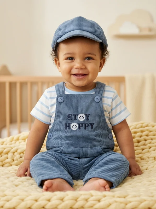Braga de Pana + Camiseta + Gorra | Bebé Niño - Ropa para bebé y niños en Paquita Sport Colombia