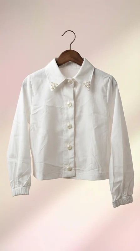Blusa blanca Niña - Ropa para bebé y niños en Paquita Sport Colombia