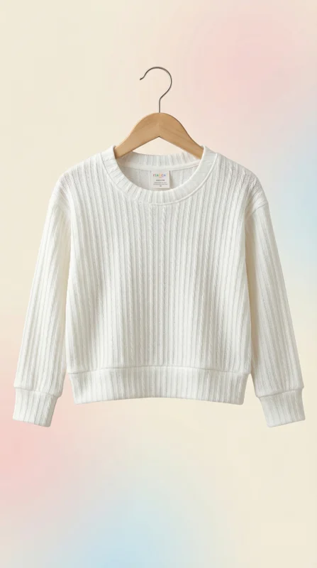 Buzo blanco Niña - Ropa para bebé y niños en Paquita Sport Colombia