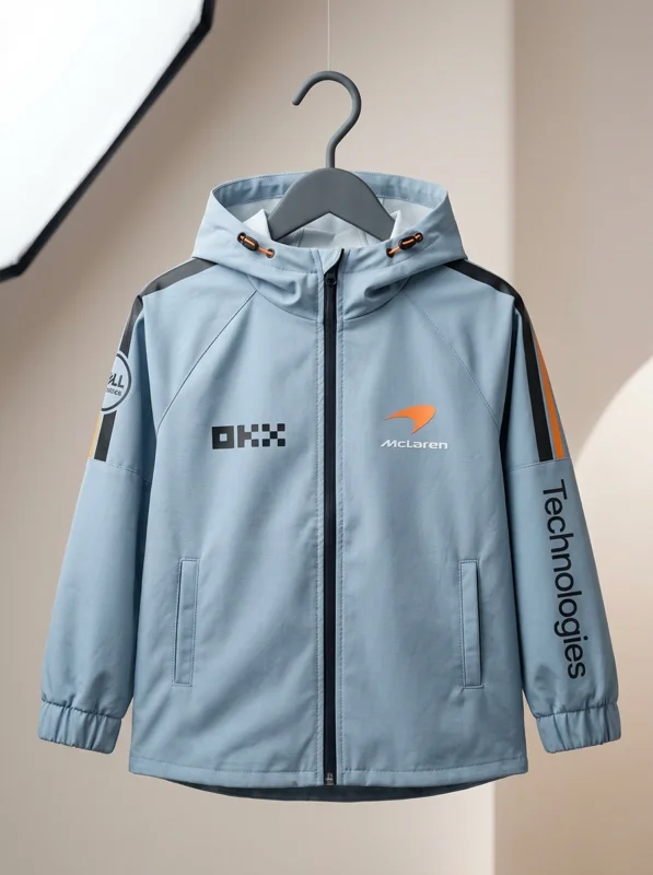 Chaqueta Rompevientos Deportiva  McLaren F1 Racing - Niño - Ropa para bebé y niños en Paquita Sport Colombia