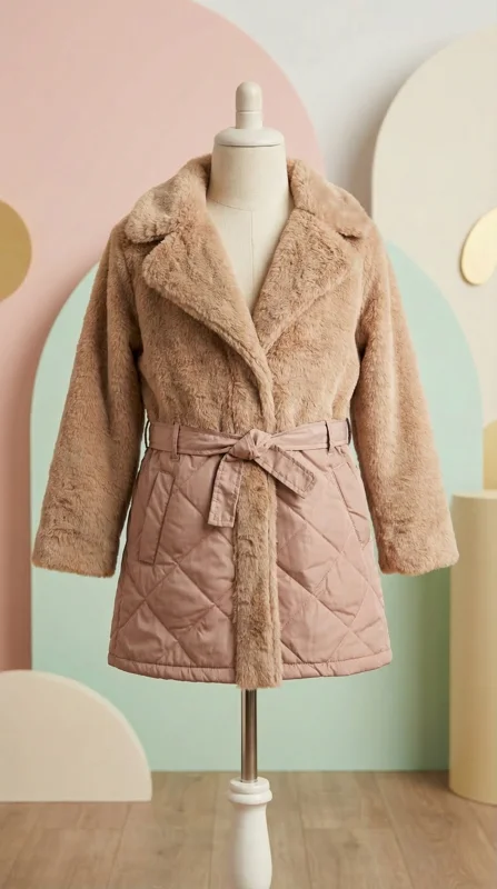 Abrigo Ovejero Niña - Ropa para bebé y niños en Paquita Sport Colombia
