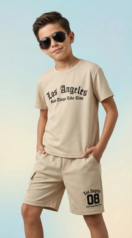 Conjunto Bermuda + Camiseta Niño - Ropa para bebé y niños en Paquita Sport Colombia