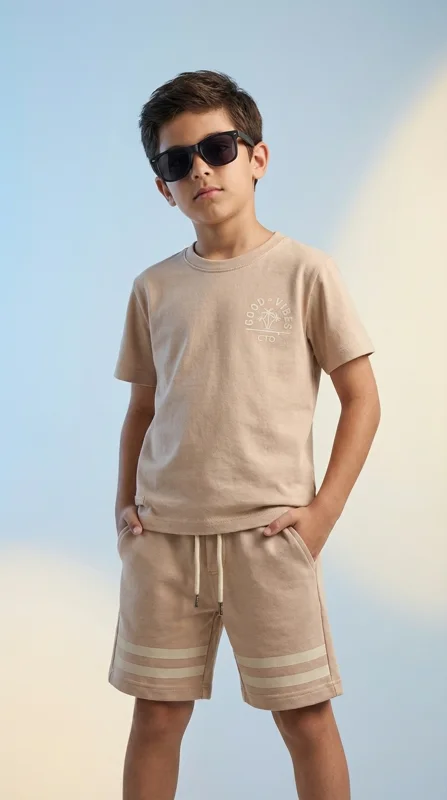 Conjunto Bermuda + Camiseta Niño - Ropa para bebé y niños en Paquita Sport Colombia
