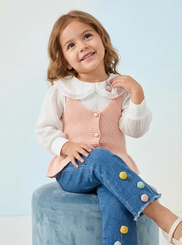 Conjunto 3 Piezas Bebé Niña🌸 - Ropa para bebé y niños en Paquita Sport Colombia