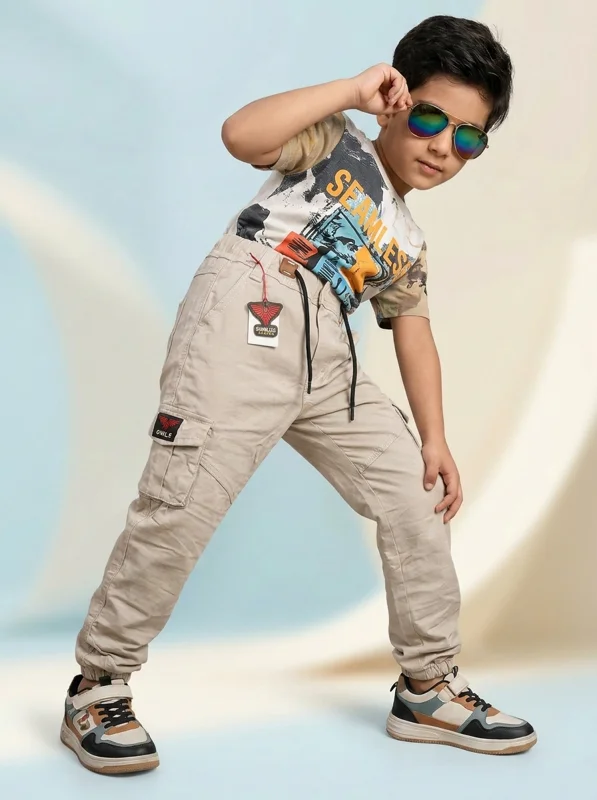 Pantalon Cargo | Niño - Ropa para bebé y niños en Paquita Sport Colombia