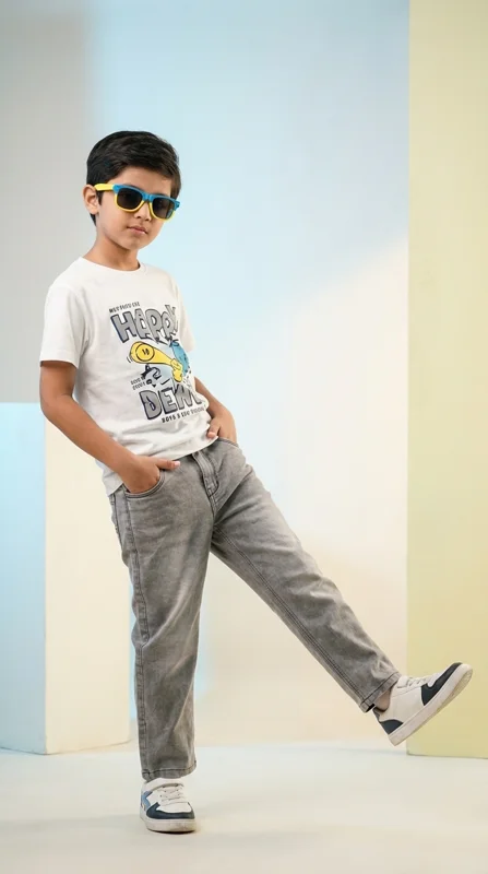 Jean ancho Niño - Ropa para bebé y niños en Paquita Sport Colombia