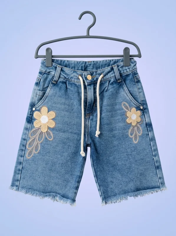 Bermuda de Flores - Niña - Ropa para bebé y niños en Paquita Sport Colombia