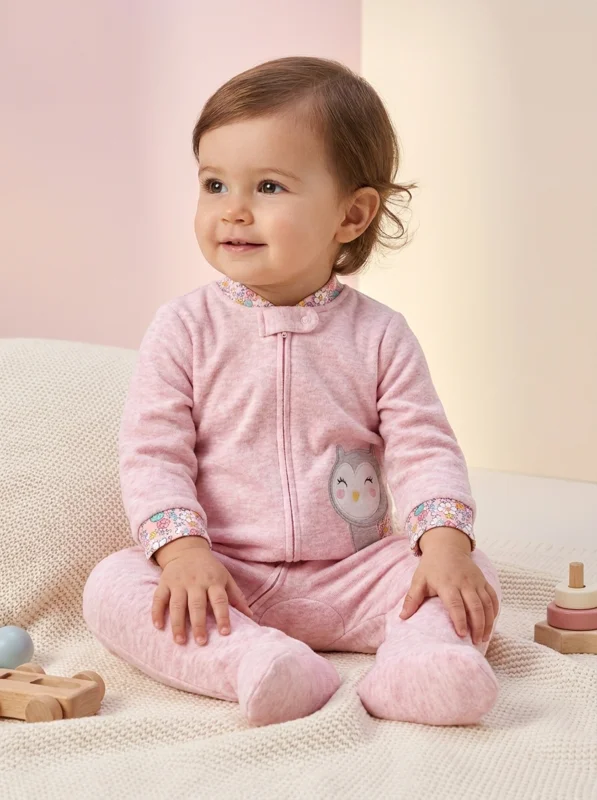 🦉 Pijama Enteriza Bebé - Ropa para bebé y niños en Paquita Sport Colombia