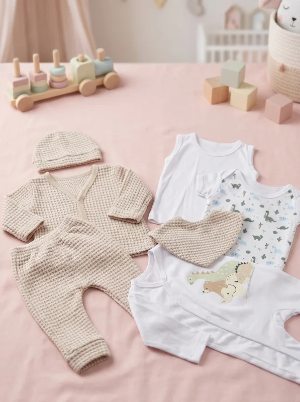 Set Primera Muda - 7 Piezas  | Niño - Ropa para bebé y niños en Paquita Sport Colombia