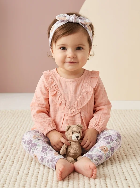Conjunto 3 Piezas | Niña Bebé - Ropa para bebé y niños en Paquita Sport Colombia