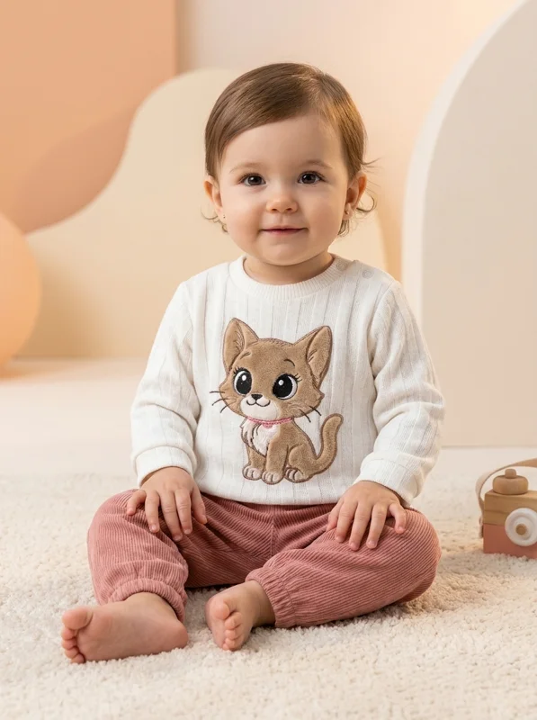 Conjunto 3 Piezas | Niña Bebé - Ropa para bebé y niños en Paquita Sport Colombia
