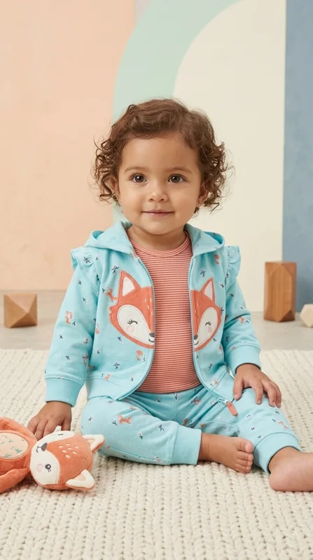 Conjunto Sport 3 Piezas | Niña Bebé - Ropa para bebé y niños en Paquita Sport Colombia