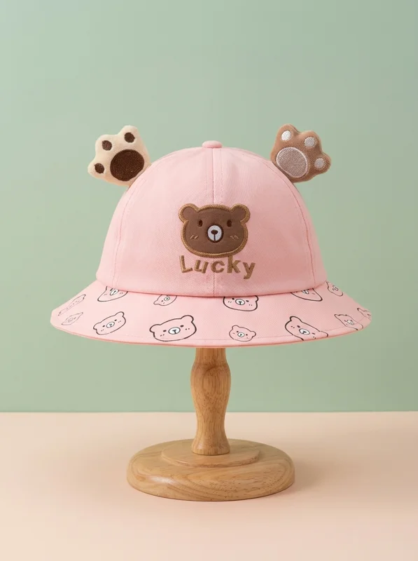 Sombrero con Orejas para Niña 🐻 - Ropa para bebé y niños en Paquita Sport Colombia